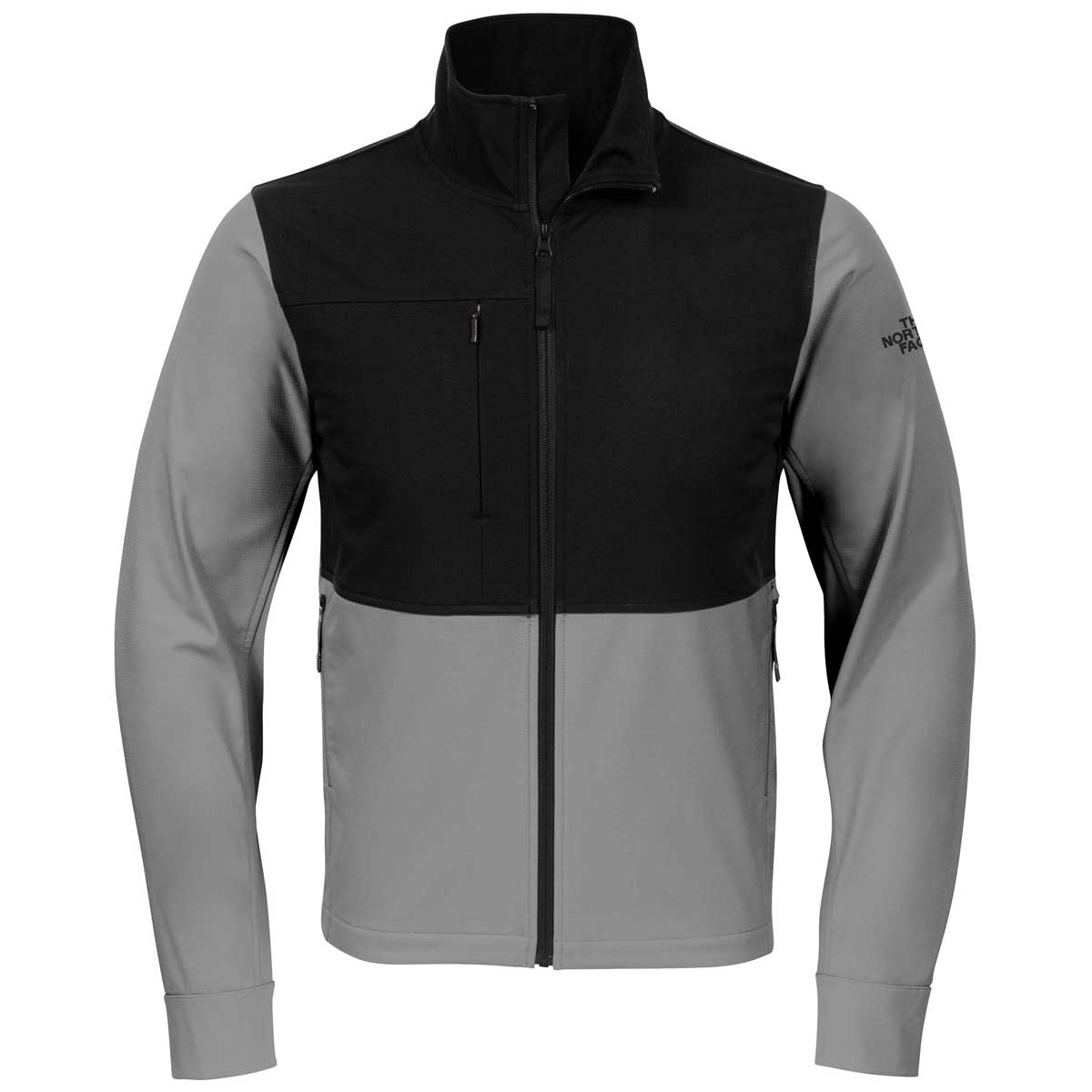 The North Face Men's Mid Grey Castle Rock Softshell Jacket