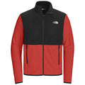 The North Face Men's Rage Red/TNF Black Glacier Full-Zip Fleece Jacket